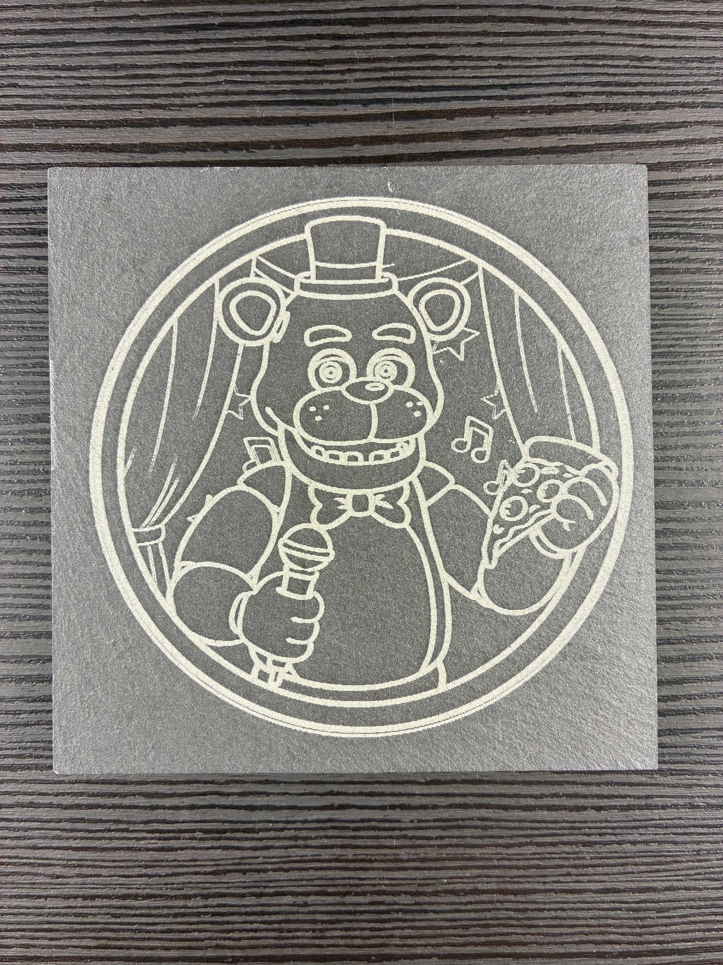 FNAF Freddy Natural Slate Coaster