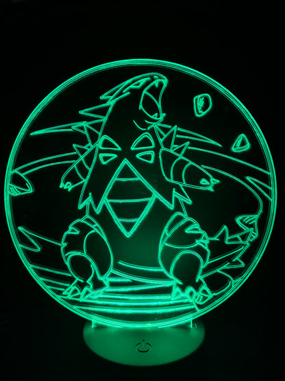 Tyranitar LED Light