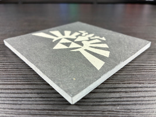 Triforce Natural Slate Coaster